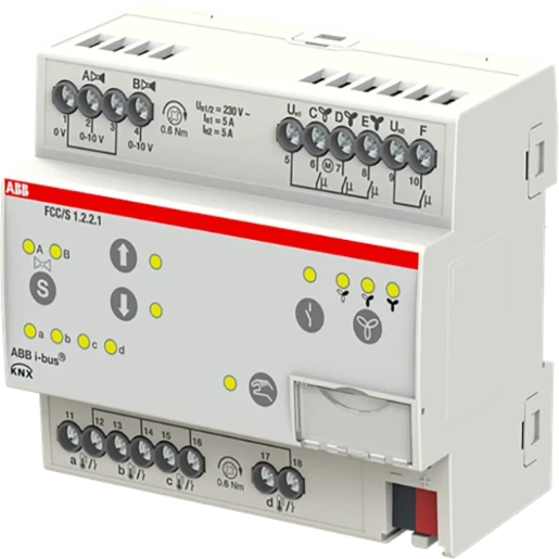 ABB Busch-Jaeger i-bus KNX Fan coil actor KNX 3-voudig DIN-rail 0V 2CDG110213R0011