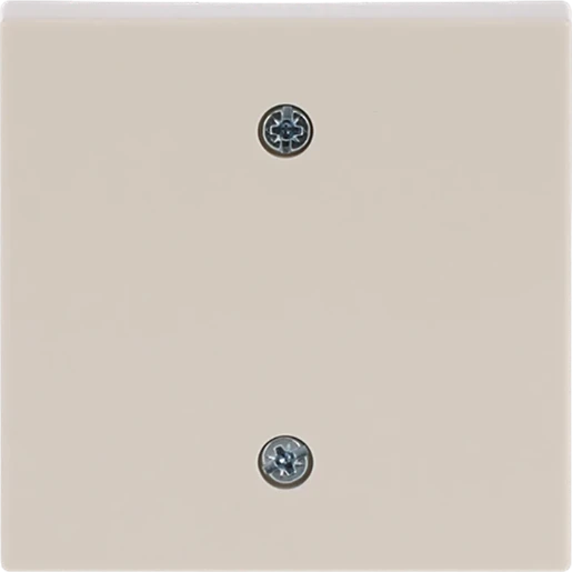 ABB Busch-Jaeger Future Solo Carat centraalplaat 2610/6u aan / uit trekkoord wit RAL 1013 2CKA001753A0309