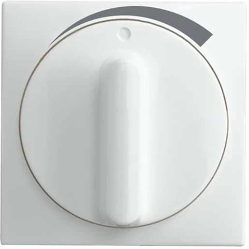 ABB Busch-Jaeger Balance Centraalplaat SI-B draaiknop wit RAL 9010 2CKA001710A4101