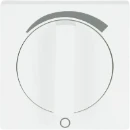 ABB Busch-Jaeger Future Centraalplaat + greep draaiknop wit RAL 9016 2CKA001710A3870