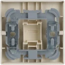 ABB Busch-Jaeger Future Solo Carat bedieningselement wissel/kruis/puls aan / uit enkele wip beige RAL 1013 2CKA001751A2741