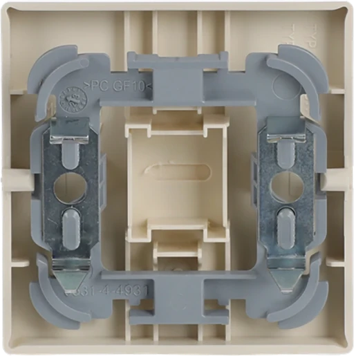 ABB Busch-Jaeger Future Solo Carat bedieningselement wissel/kruis/puls aan / uit enkele wip beige RAL 1013 2CKA001751A2741