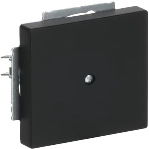 ABB Busch-Jaeger Future Axcent Carat Centraalplaat blind zwart RAL 9005 2CKA001710A3895