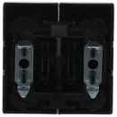 ABB Busch-Jaeger bedieningselement serie en wissel aan / uit tweedelige wip RVS 2CKA001751A2962