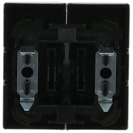 ABB Busch-Jaeger bedieningselement serie en wissel aan / uit tweedelige wip RVS 2CKA001751A2962