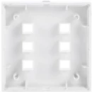 ABB Busch-Jaeger Future Solo Axcent Carat Infoli infoline centraalplaat 1566u centraalplaat wit RAL 9016 2CKA001582A0353