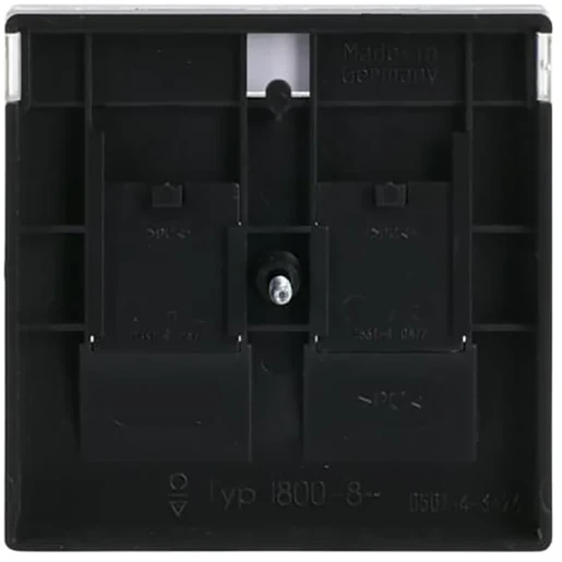 ABB Busch-Jaeger Future, Carat Centraalplaat Jack plug Centraalplaat 2 connectoren Met label antraciet 2CKA001710A3627