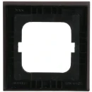 ABB Busch-Jaeger Axcent pur Afdekraam 1-voudig Horizontaal en verticaal Bruin IP20 2CKA001754A4790