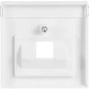 ABB Busch-Jaeger Future Axcent Centraalplaat datadoos RJ45 Jack plug Centraalplaat 1 connector Met label wit 2CKA001710A3889