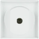 ABB Busch-Jaeger Future Centraalplaat + greep draaiknop wit RAL 9016 2CKA001710A3870