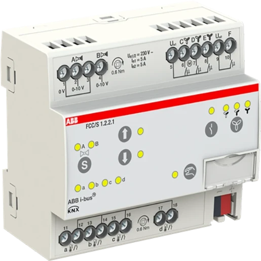 ABB Busch-Jaeger i-bus KNX Fan coil actor KNX 3-voudig DIN-rail 0V 2CDG110213R0011
