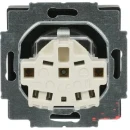 ABB Busch-Jaeger Future wandcontactdoos centraalplaat inbouw 16A 230V RA KV Mat zwart RAL 9005 IP20 2CKA002013A5444