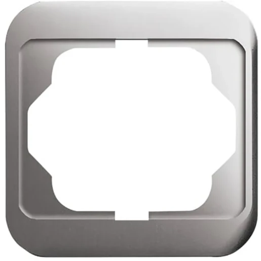 ABB Busch-Jaeger Alpha nea Afdekraam 1-voudig Horizontaal en verticaal Platina IP20 2CKA001754A1611