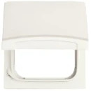 ABB Busch-Jaeger centraalplaat + kd verloop si ip44 70x70x32mm klapdeksel beige RAL 1013 2CKA001710A2272