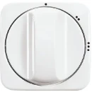 ABB Busch-Jaeger Reflex SI Centraalplaat 2710/1U knevelgreep wit RAL 9010 2CKA001710A3420