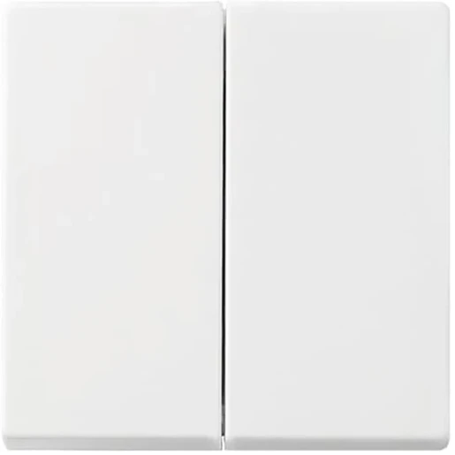 ABB Busch-Jaeger Balance bedieningselement wis/wis si-b aan / uit tweedelige wip wit RAL 9010 2CKA001731A2005