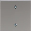 ABB Busch-Jaeger centraalplaat 2610/6u aan / uit trekkoord RVS 2CKA001753A0312