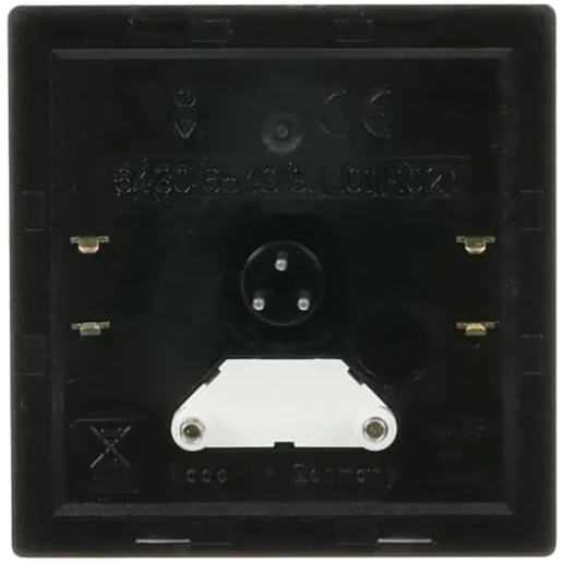 ABB Busch-Jaeger Future Solo Axcent Carat tiptoets enkele wip wit RAL 9016 2CKA006599A2834