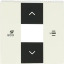 ABB Busch-Jaeger F@home centraalplaat fancoil enkele drukker beige RAL 1013 2CKA006220A0412