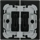 ABB Busch-Jaeger Future Bedieningselement tweedelige wip zwart RAL 9005 2CKA001751A3036