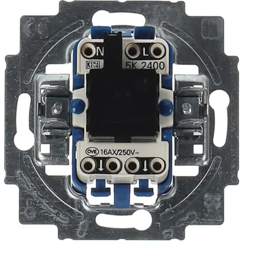 ABB Busch-Jaeger Installatieschakelaar Serieschakelaar inbouw 16AX RAL 5010 IP20 2CKA001012A2237