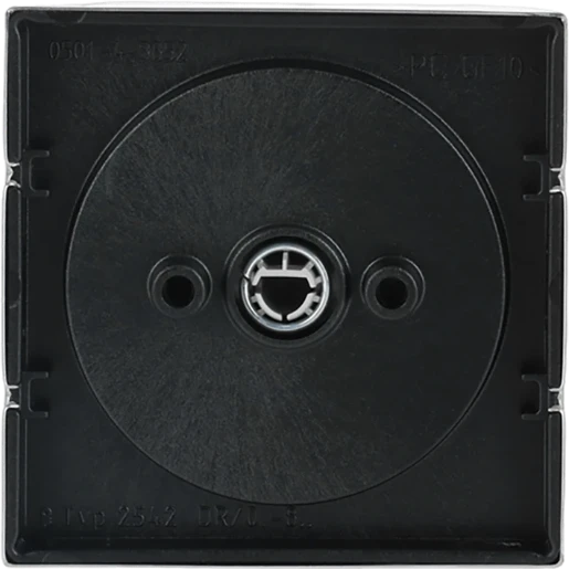 ABB Busch-Jaeger Centraalplaat 2710/1U knevelgreep RVS 2CKA001710A3759