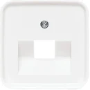 ABB Busch-Jaeger Reflex SI Centraalplaat datadoos RJ45 Jack plug Centraalplaat 1 connector Zonder label wit 2CKA001753A8394