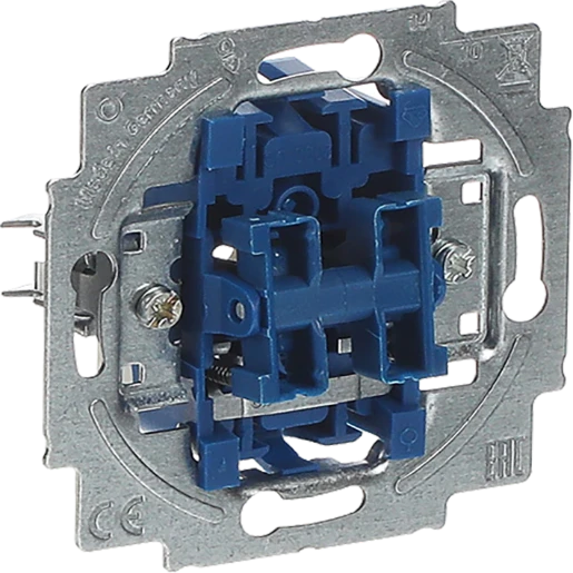 ABB Busch-Jaeger impulsdrukker maakcontact serie drukcontact Wip Mat blauw RAL 5010 2CKA001413A0491