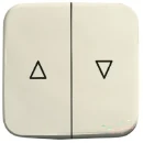 ABB Busch-Jaeger SI Bedieningselement tweedelige wip beige RAL 1013 2CKA001713A0155