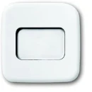 ABB Busch-Jaeger Reflex SI bedieningselement wis kruis puls aan / uit enkele wip wit RAL 9010 2CKA001731A0751