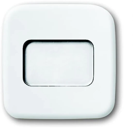 ABB Busch-Jaeger Reflex SI bedieningselement wis kruis puls aan / uit enkele wip wit RAL 9010 2CKA001731A0751