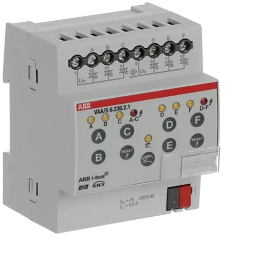 ABB Busch-Jaeger i-bus KNX Verwarmingsactor KNX 6-voudig DIN-rail 24V 2CDG110116R0011