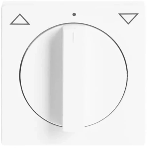 ABB Busch-Jaeger Future Solo Axcent Carat Centraalplaat knevelgreep wit RAL 9016 2CKA001710A3172