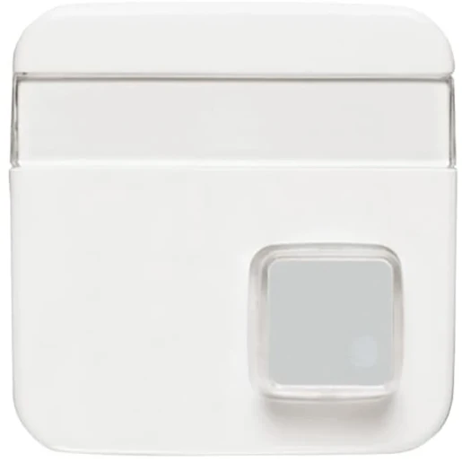 ABB Busch-Jaeger Reflex SI Infoline infoline centraalplaat impulsdrukker aan / uit enkele drukker wit RAL 9010 2CKA001582A0345