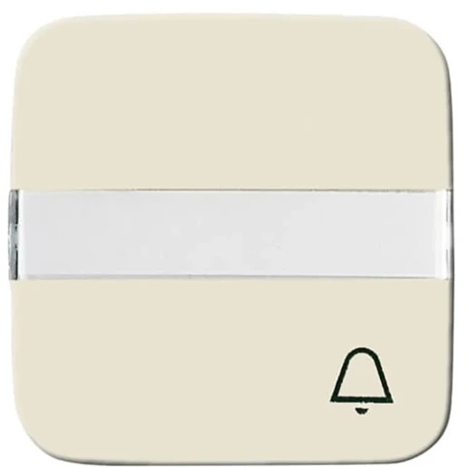 ABB Busch-Jaeger SI pulsdrukker aan / uit enkele wip beige RAL 1013 2CKA001731A0629