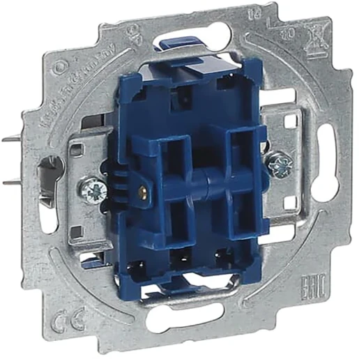 ABB Busch-Jaeger Installatieschakelaar Wissel-/wisselschakelaar inbouw 10AX RAL 5010 IP20 2CKA001011A0928