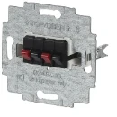 ABB Busch-Jaeger Balance SI Future Solo Axcent onderdeel/ centraalplaat Basiselement 2 connectoren Zonder label antraciet 2CKA000230A0404