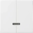 ABB Busch-Jaeger Balance Bedieningselement toets seriedimmer 6565U SI-B tweedelige drukker wit RAL 9010 2CKA006599A3019