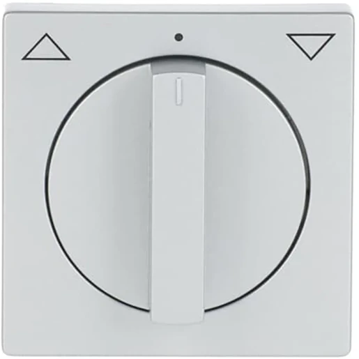 ABB Busch-Jaeger Future Centraalplaat knevelgreep aluminium RAL 9006 2CKA001710A3661