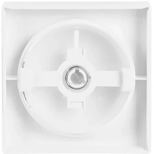 ABB Busch-Jaeger Future Solo Axcent Carat Centraalplaat draaiknop wit RAL 9016 2CKA006599A2953