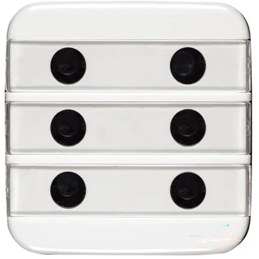 ABB Busch-Jaeger Reflex SI Infoline Infoline centraalplaat 1561U centraalplaat wit RAL 9010 2CKA001582A0352