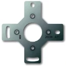 ABB Busch-Jaeger AP Adapterplaat lasdoos opbouw 1-voudig Verticaal RAL 1013 2CKA002099A0249