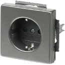 ABB Busch-Jaeger wandcontactdoos centraalplaat inbouw 16A 250V RA KV Mat RVS RAL IP20 2CKA002013A5276
