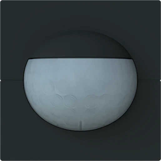 ABB Busch-Jaeger Art linear wd 180 flex multi-sensor wl inbouw IP20 13° zwart RAL 9005 2CKA006200A0310