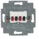 ABB Busch-Jaeger Balance SI Future Solo Axcent onderdeel/ centraalplaat Basiselement 2 connectoren Zonder label wit 2CKA000230A0403