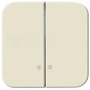 ABB Busch-Jaeger SI bedieningselement si aan / uit tweedelige wip beige RAL 1013 2CKA001731A3992