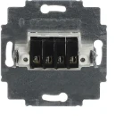 ABB Busch-Jaeger Balance SI Future Solo Axcent onderdeel/ centraalplaat Basiselement 2 connectoren Zonder label antraciet 2CKA000230A0404