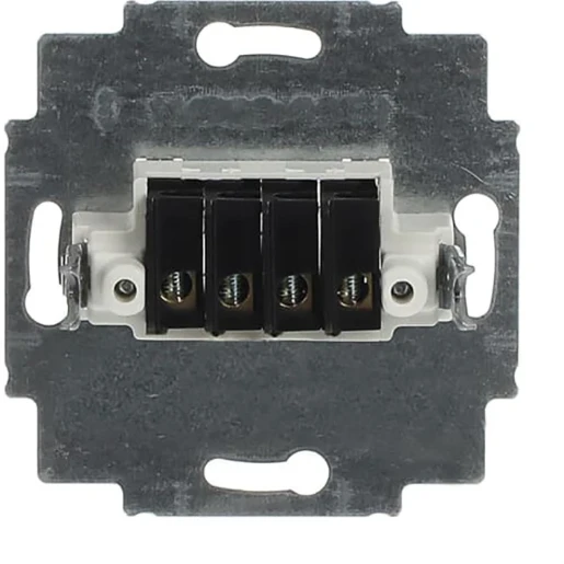 ABB Busch-Jaeger Balance SI Future Solo Axcent onderdeel/ centraalplaat Basiselement 2 connectoren Zonder label antraciet 2CKA000230A0404