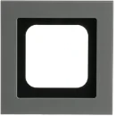 ABB Busch-Jaeger Axcent pur Afdekraam 1-voudig Horizontaal en verticaal Platina IP20 2CKA001754A4683