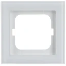 ABB Busch-Jaeger Axcent pur Afdekraam 1-voudig Horizontaal en verticaal Wit RAL 9016 IP20 2CKA001754A4437